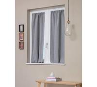 Tenda a vetro 60x230 cm Stoccolma grigio Grigio