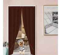 Tenda a zanzariera Magnetica termoisolante Resistente per Patio, Balcone, Ingresso, Chiusura Automatica, Telo divisorio insonorizzato, Coperta temporanea Extra Larga per Porta del Garage