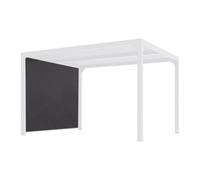 TENDA ACCESSORIA CON BINARIO PER PERGOLA BIOCLIMATICA DA ESTERNO "PER2430BI" ...