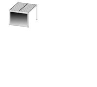 Tenda accessoria per pergola bioclimatica 2430 e 3630 antracite Antracite