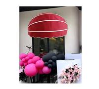 Tenda ad arco impermeabile personalizzabile, pieghevole, anti-UV, facile installazione, protezione solare da giardino, diametro 135 cm, soluzione ideale per l'ombra del patio