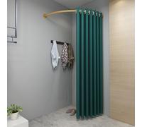 Tenda angolare per spogliatoio, divisore portatile per la privacy, per negozi di abbigliamento, teatri, guardaroba e spettacoli dietro le quinte, elegante decorazione da appendere alla parete