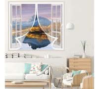 Tenda Anti Mosche 102 x 98 cm Facile da Installare, Resistente e Durevole, Non Accorciabile Zanzariera per Finestre Personalizzabile Adatta a Finestra di Multi Tipi, Bianco