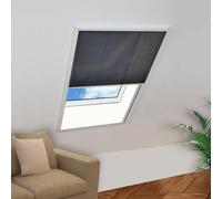 vidaXL Tenda Antiinsetti Plissettata da Finestra 80 x 160 cm