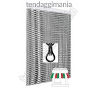 Tenda antimosche in alluminio - a catena - per porta finestra tenda paramosche