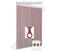 Tenda antimosche in alluminio - a catena - per porta finestra tenda paramosche
