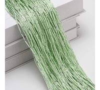 Tenda Antimosche Per Porta Esterna 1 pezzo 100x200 cm Glitter Stringa Economici Tenda for Porta Perline Divisori In Rilievo Frangia tessuto in poliestere Finestra Pannello 1x2 m (Color : Light Green