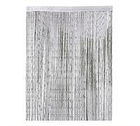 Tenda Antimosche Per Porta Esterna Tenda for porta con corde, nappa semplice, pannello for finestre, divisorio for porta, schermo a corde, 100 x 200 cm (Color : Dark Grey, Size : 100X200cm)