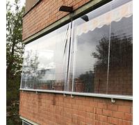 Tenda Antipioggia Trasparente in PVC Crystal - Made in Italy.