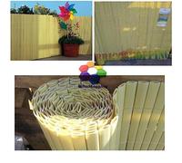 ARELLA ARELLE IN STUOIA CANNA PVC NATURALE 1,5X3 MT CANNA DOPPIA BAMBOO SEPARE'
