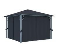 Tenda Arl con braccio, braccio esterno, ombrellone da esterno in alluminio, tenda, mobili da esterno, forniture per la casa, decorazione Anthricite