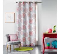 Tenda arredo 1 pannello con borchie Douceur d'Intérieur 140x260 cm 3339