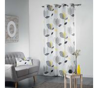 Tenda arredo 1 pannello con borchie Douceur d'Intérieur 140x260 cm 3342