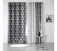 Tenda arredo 1 pannello con borchie Douceur d'Intérieur 140x280 cm 3338