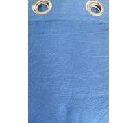 Tenda Arredo Casa LUANA in Raso Cangiante 2 Pezzi da 150x280 con Borchie SARANI