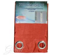 Tenda Arredo Iside 1 Pannello Con Anelli 140X290 cm Raso Effetto Seta Shantung