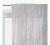 Tenda arredo Riga L 140 x H 290 cm rosa chiaro Bianco-rosa