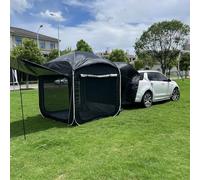 Tenda Auto Con Portellone Posteriore, Tenda Per SUV, Tenda Da Campeggio 4-5posti Per Viaggio A Lunga Distanza(Black)