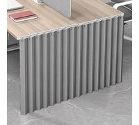 Tenda autoadesiva per scrivania, divisorio per ufficio e mantovana decorativa, 100 x 100 cm, migliora la privacy dello spazio di lavoro e l'aspetto estetico
