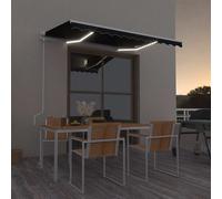 Tenda Automatica con Sensore Vento e LED 350x250 cm Antracite