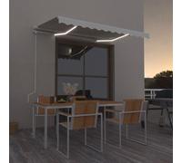 Tenda Automatica con Sensore Vento e LED 350x250 cm Crema