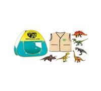 Tenda Avventura Dinosauri, Tenda Per Interni Ed Esterni, Set Da Gioco Dinosauri