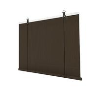 Tenda avvolgibile per esterni, impermeabile, arrotolabile, per balcone, facile da installare, tessuto resistente allo sbiadimento, ideale per giardino e veranda, altezza 220 cm, larghezza 140 cm