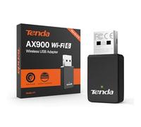 Tenda AX900 Wi-FI 6 Dongle Wi-FI - Adattatore USB wireless a doppia banda per PC/desktop/Laptop - Mini formato - Plug & Play - USB2.0 - Soft AP Mode - Supporta Windows 7/10/11/Linux 3.10+/UOS(U11)