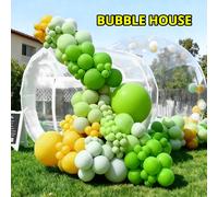 Tenda Bubble House castello gonfiabile cupola trasparente proposta di compleanno decorazione della festa nuziale