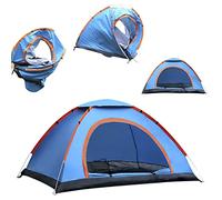 Tenda Campeggio 2 Posti, Tenda da Campeggio Automatica Igloo, Tenda Pop Up Impermeabile, per Outdoor, Trekking, Viaggi, Festival, Escursionismo