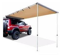 Tenda Campeggio Auto, Tendas da Tetto Estraibile, Tendalino in PU2000mm UV50+, Tenda da Campeggio per SUV, da Esterno, da Viaggio, Telaio in Lega di Alluminio, Altezza Regolabile(200x300cm/6.6x9.8ft)