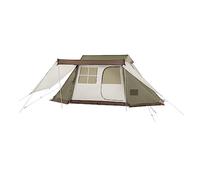 Tenda Campeggio, Tenda da campeggio pieghevole portatile da esterno Tenda automatica Tenda da cresta impermeabile e antivento con paraneve(Green Snow Skirt)