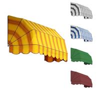 Tenda Cappottina da Sole per Esterno 4 Raggi Tempotest Parà o PVC Impermeabile, Personalizzabile e Motorizzata o Manuale, Tenda da Sole per Finestra o Porta, Parasole da Balcone (L. 300 X S. 120)
