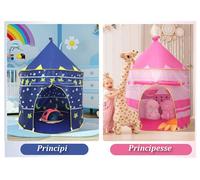 Tenda Castello Casa per Principesse bambine tenda cameretta per principi bambini