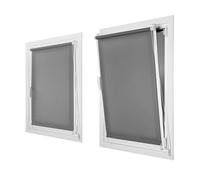 Tenda Clip & Fix colore grigio 120x180 cm Grigio