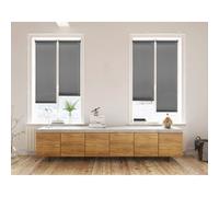 Tenda Clip & Fix colore grigio 45x180 cm Grigio