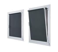 Tenda Clip & Fix colore grigio 60x180 cm Grigio