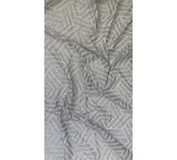 Tenda con anelli Rebus grigio 140x280 cm Grigio