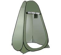 Tenda con doccia e WC, Tenda da campeggio con doccia, spogliatoio, pesca, bagno, ripostiglio, toilette(Green,Single 120X120X190CM)