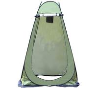Tenda con doccia e WC, Tenda da doccia for la privacy, spogliatoio portatile, tenda campeggio con servizi igienici pop-up(Army Green,120X120X190CM)