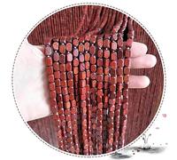 Tenda con perline in bambù naturale, 60 x 200 cm, elegante divisorio per porta, decorazione per la casa, 140 fili, protezione contro le mosche, elegante accento interno personalizzato