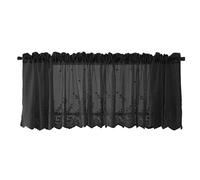 Tenda corta chic in pizzo per cucina e soggiorno migliora l'estetica della casa