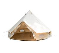 Tenda da auto, Tenda a campana in tela - Tenda da campeggio Teepee for 4-6 persone - Tenda Yurta for famiglie all'aperto for 3 stagioni con fornello(Cotton Cloth,400X400X250CM)