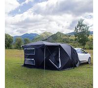 Tenda da auto, Tenda SUV, tenda da campeggio for famiglie, for più persone, tenda da portellone posteriore for SUV, con borsa for il trasporto(Schwarz)