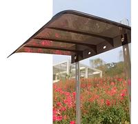 Tenda da balcone marrone, 45 x 80 cm, copertura laterale per patio, porta, protezione per finestre, protezione esterna, qualità premium per una maggiore privacy e comfort