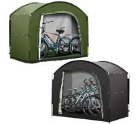 Tenda da bicicletta per esterni, per biciclette e attrezzature, portatile, per attrezzi da giardino, grande, portatile, per 3-4 biciclette, impermeabile，220 * 185 * 150cm-copri bicicletta da esterno
