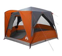 Tenda da cabina per 5 persone, verde e bianco, 333 x 317 x 194 cm