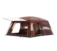 Tenda Da Campeggio A 2 Stanze, Tenda Da Campeggio Impermeabile, Tenda A Cupola, Telo Antipioggia Rimovibile Ventilazione Regolabile Per Escursionismo Tenda Campeggio Da 3-5 Persone E