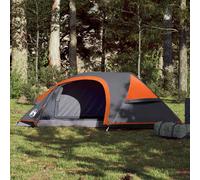 Tenda da Campeggio a Cupola 1 Persona Arancione Impermeabile