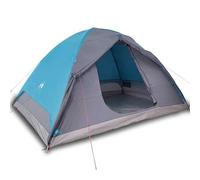 Tenda da campeggio a cupola per 6 persone, impermeabile, per avventure all'aria aperta, facile da montare e resistente al vento, ideale per campeggio, festival e viaggi